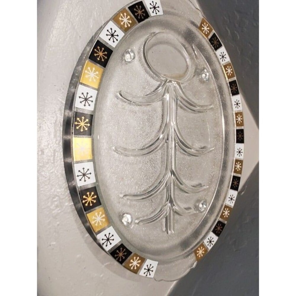 Mcm Atomic Platter Inland 15" x 11"